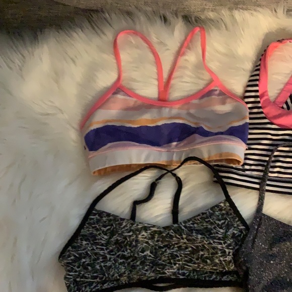 6 Lululemon Sports bra bundle - Picture 2 of 5